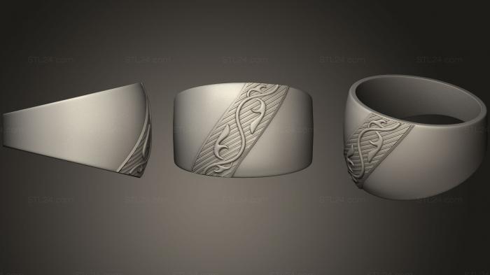 Jewelry rings (Ring 60, JVLRP_0542) 3D models for cnc